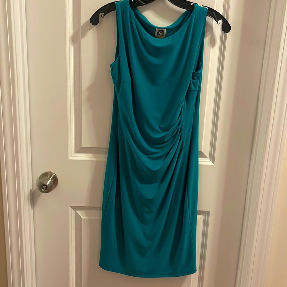 Anne Klein Green Cocktail Dress Size 2